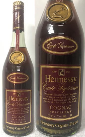 ヘネシー キュヴェ スペリオール 700ml ヘネシー 売り切れ必至