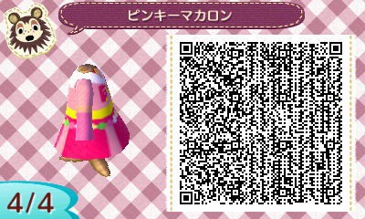 Nhk ビットワールド ピンキーマカロン とびだせどうぶつの森 qrコード Nhk ビットワールド ピンキーマカロン とびだせどうぶつの森 qrコード