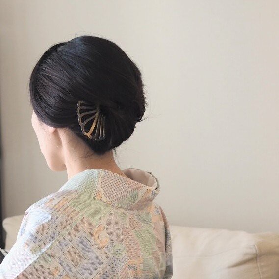 和髪には簪 ひいばあ好み 私好み