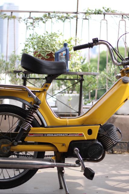 愛車「TOMOS」のメンテナンス : オサルノビタミン