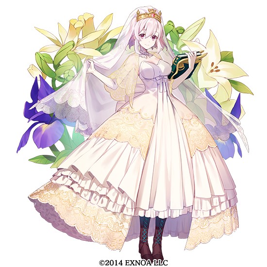 城プロ 新しく登場する予定の花嫁衣装に身を包んだシャンティイ城のイラストが公開されてるぞ 城プロre速報 城プロreまとめ