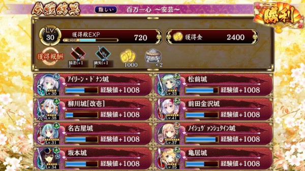 城プロre 安芸って難易度上がりすぎじゃないですか ここって目安レベルはどれくらいですか 城プロre速報 城プロreまとめ