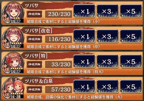 城プロ このレベルくらいまでこの神娘を使うと効率が良いとかそういうのありますか 城プロre速報 城プロreまとめ