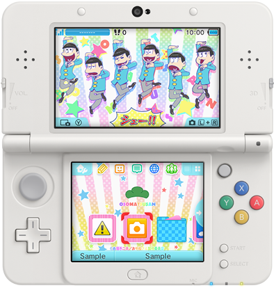 16 5 11配信 任天堂3ds テーマ おそ松さん みんなでシェー おそ松さん情報局