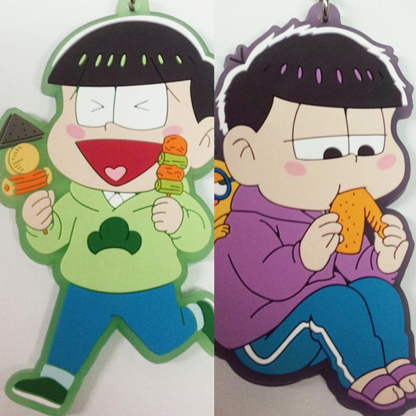 おそ松さん 描き下ろし もぐもぐラバーストラップ おそ松さんグッズ一覧