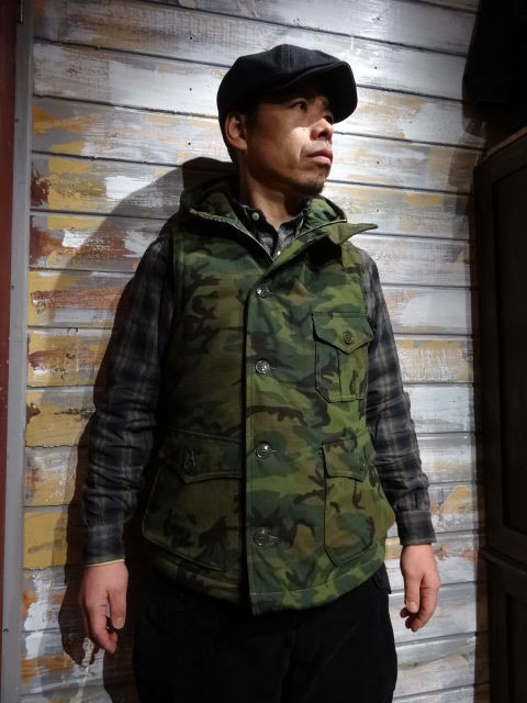 New！FREEWHEELERS ”AIR CREW ATTACHED HOOD VEST” : ＯＬＤ ＳＴＡＮＤ ＵＰ ”奮いたて！”