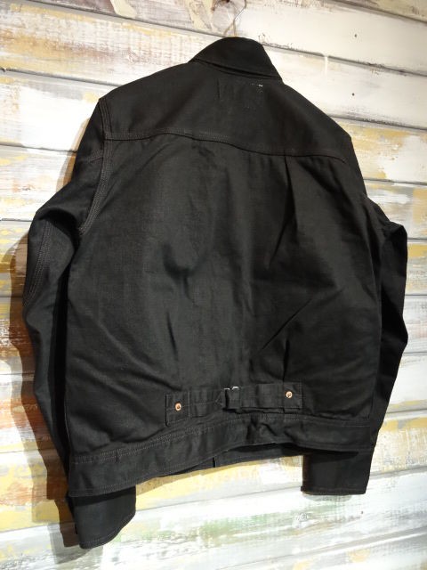 New！ FREEWHEELERS ”IRONHEAD” WORK JACKET （JET BLACK