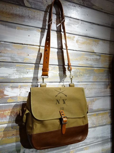 New！ COLIMBO ”OFFICER'S MUSTETTE BAG” ２種類 : ＯＬＤ ＳＴＡＮＤ