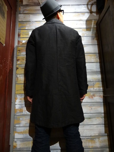 New！ FREEWHEELERS ”Costello” OVER COAT : OLD STAND