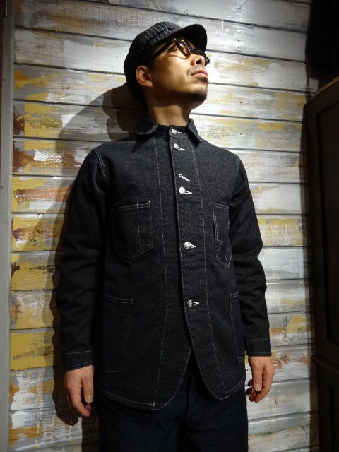 New！ Dapper's LOT1044”Classical Coverall Jacket” NAVY