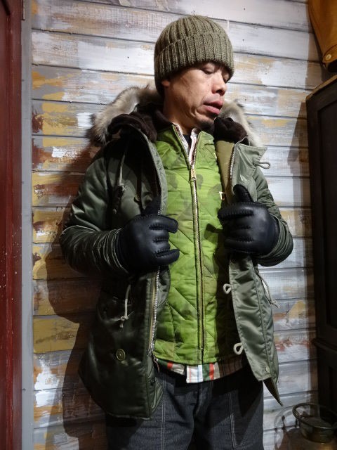 New！ JELADO×COLIMBO TYPE”N-3” JACKET OLIVE : ＯＬＤ ＳＴＡＮＤ