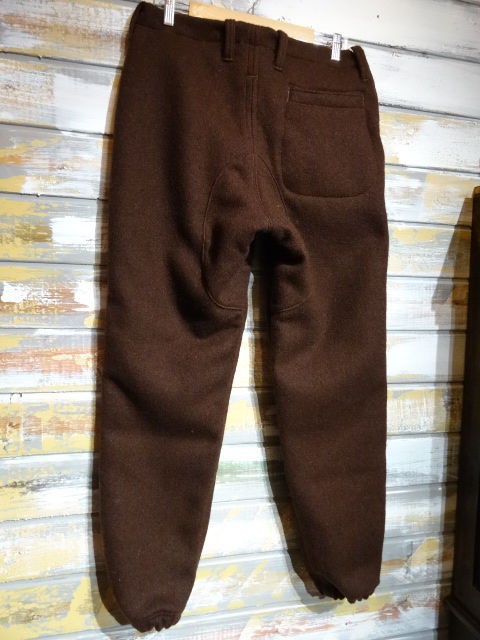 New！ FREEWHEELERS ”Banger” TROUSERS DARK BROWN : OLD 