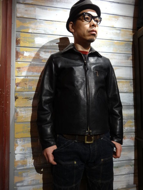 トロフィークロージング 新作トロフィークロージング” HUMMING BIRD” HORSEHIDE JKT : OLD