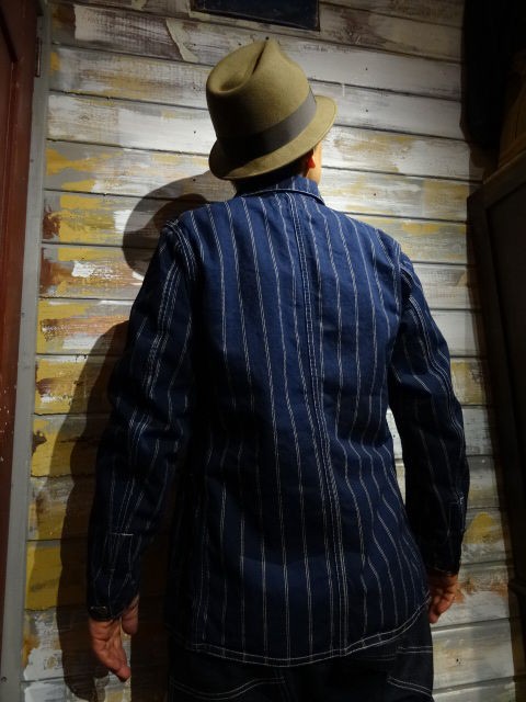 New！FREEWHEELERS ”CONDUCTOR JACKET” Double Square Dot