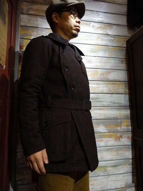 New！ FREEWHEELERS ”Lindbergh” OVERCOAT : OLD STAND
