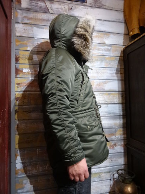 New！ JELADO×COLIMBO TYPE”N-3” JACKET OLIVE : ＯＬＤ ＳＴＡＮＤ