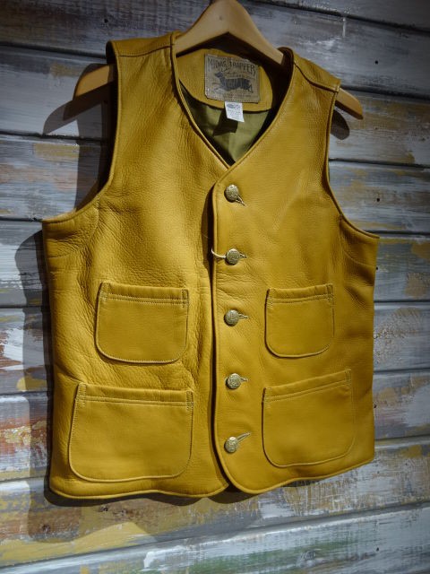 New！COLIMBO ”Eldridge Vest” DEER SKIN : OLD STAND UP 