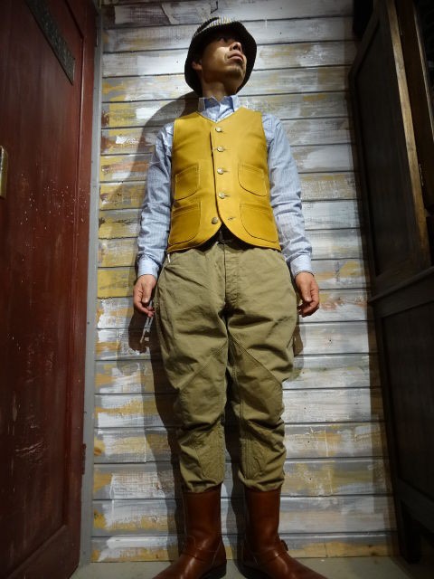 New！ FREEWHEELERS ”Thomas” BREECHIES DRY BEIGE : OLD