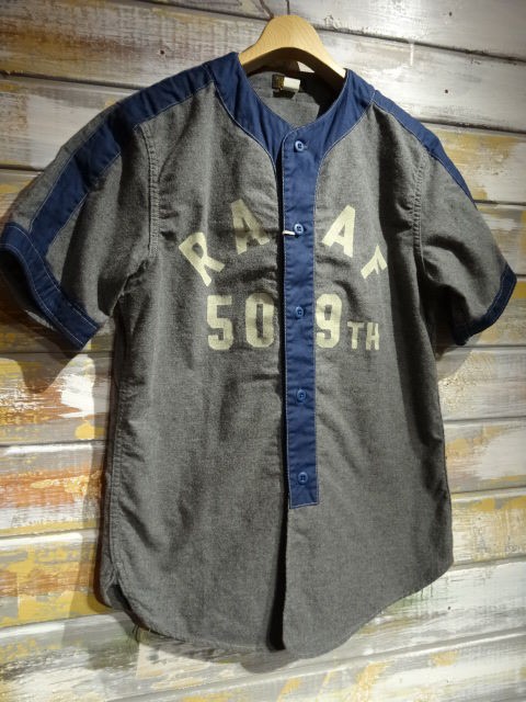 New！ FREEWHEELERS ”Roswell Army Air Field” BASEBALL SHIRTS 2色