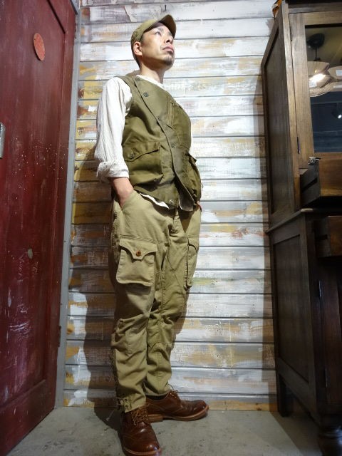 New！ FREEWHEELERS ”Whirlwind” BREECHES （YELLOW BEIGE） : OLD