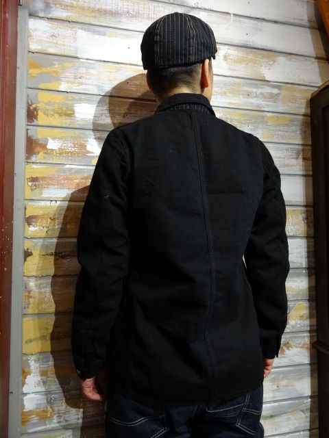 New！ FREEWHEELERS ”CONDUCTOR JACKET” BLACK : OLD