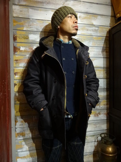 New！ COLIMBO ”THE ALISKA PIPE-LINER PARKA” NAVY : OLD