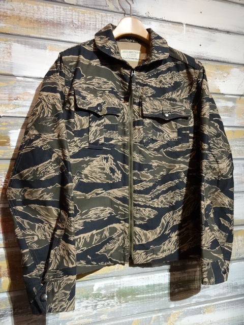 New！TROPHY CLOTHING ”Tigerstripe Fatigue Jacket” TIGER STRIPE