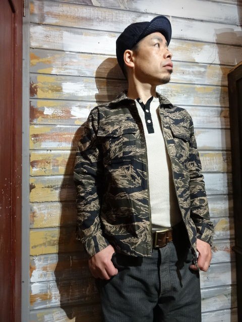 直営通販サイトです TROPHY CLOTHING TigerstripeFatigueJacket - www