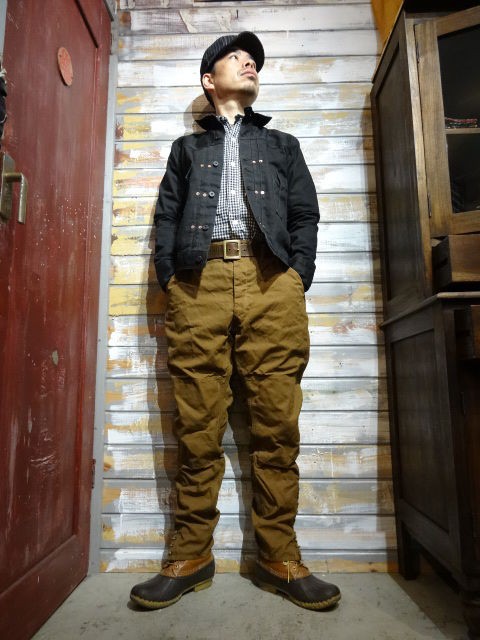 New！ FREEWHEELERS ”IRONHEAD” WORK JACKET （JET BLACK