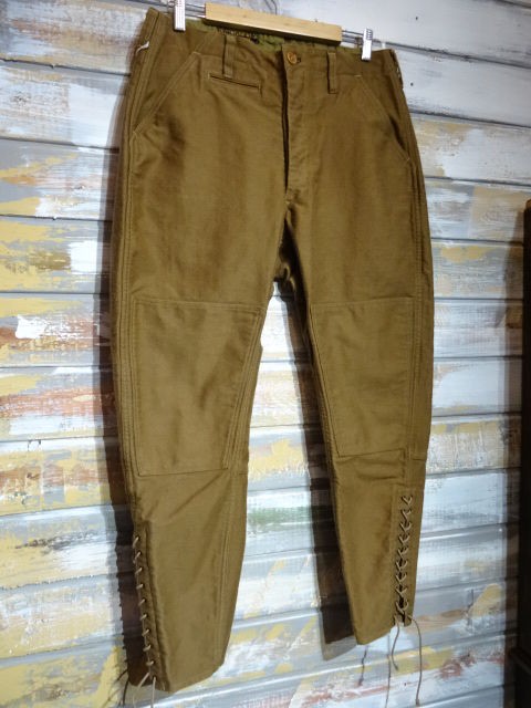 New！ FREEWHEELERS ”Hartford” BREECHES Y-D BRONZE : ＯＬＤ ＳＴＡＮＤ ＵＰ ”奮いたて！”