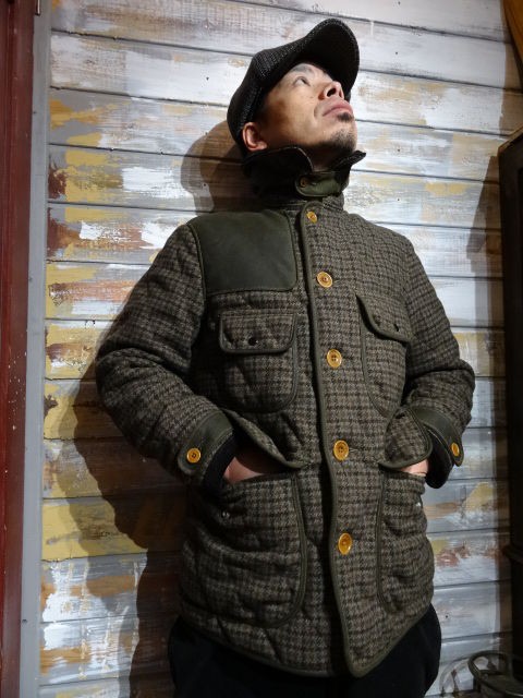 New！ FREEWHEELERS ”Edinburgh” HUNTING COAT Bunclub Check : ＯＬＤ ＳＴＡＮＤ ＵＰ  ”奮いたて！”