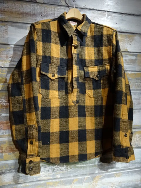 New！ FREEWHEELERS ”STROMBERG” NEL SHIRTS 2色 : OLD STAND 