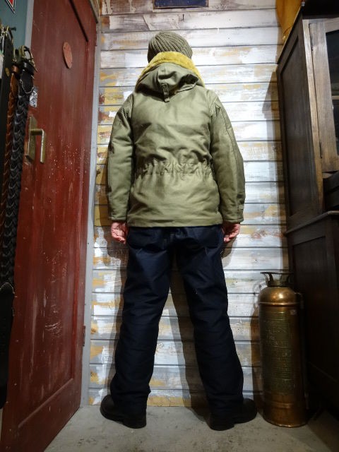 New！ COLIMBO ”MODIFIED B-11” MITHCELL AIRCREW PARKA Light Olive