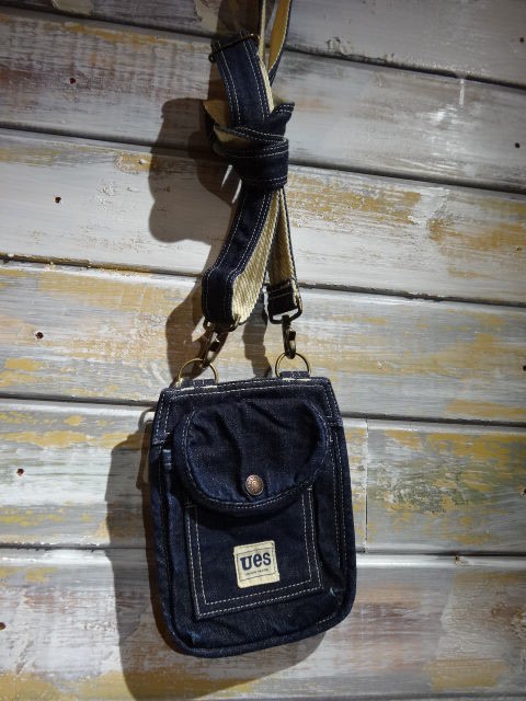 新作 UES ”2 WAY BOOK CARRY” ショルダー・ポーチ 2色 : OLD