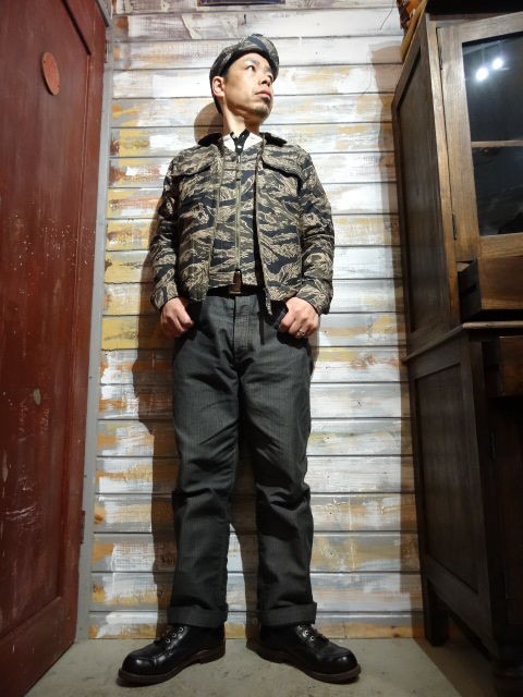 New！TROPHY CLOTHING ”Tigerstripe Fatigue Jacket” TIGER STRIPE