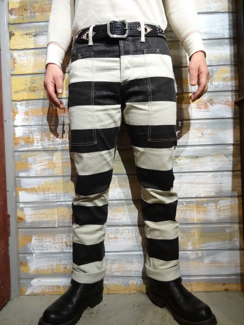 神戸ROAD RUNNER オリジナルパンツ New！ ROAD RUNER KOBE ”PRISONER”Stretch Slim Pants : OLD