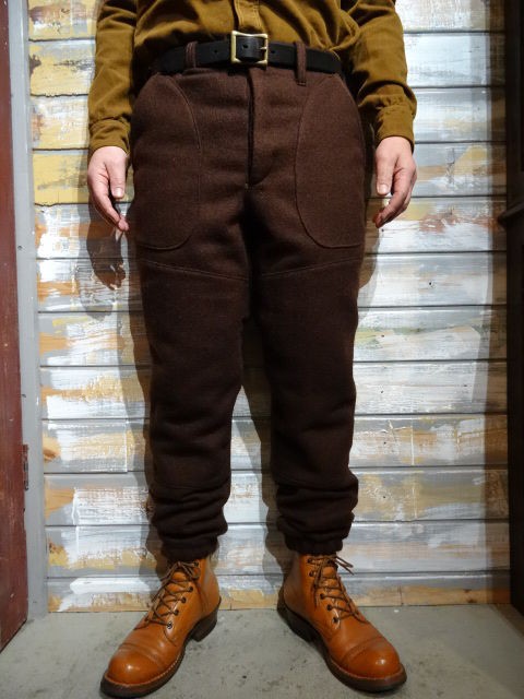 New！ FREEWHEELERS ”Banger” TROUSERS DARK BROWN : ＯＬＤ ＳＴＡＮＤ ＵＰ ”奮いたて！”