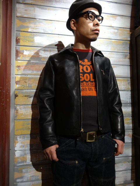 新作トロフィークロージング” HUMMING BIRD” HORSEHIDE JKT