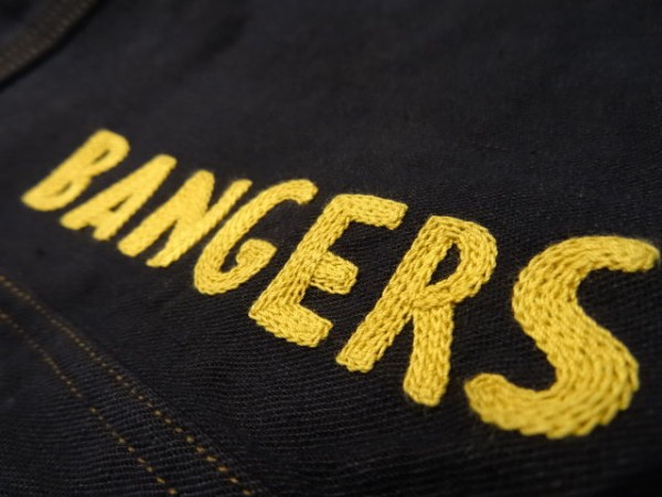 New！ FREEWHEELRS ”Bangers Gow Job” M1916 SHIRTS NAVY : OLD