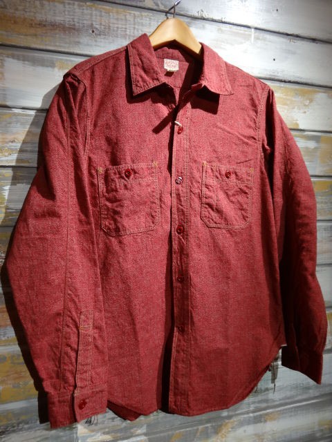 BOOTLEGGERS ニールキャサディ　シャンブレーシャツ　ベタシャン BOOTLEGGERS ニールキャサディ シャンブレーシャツ ベタシャン