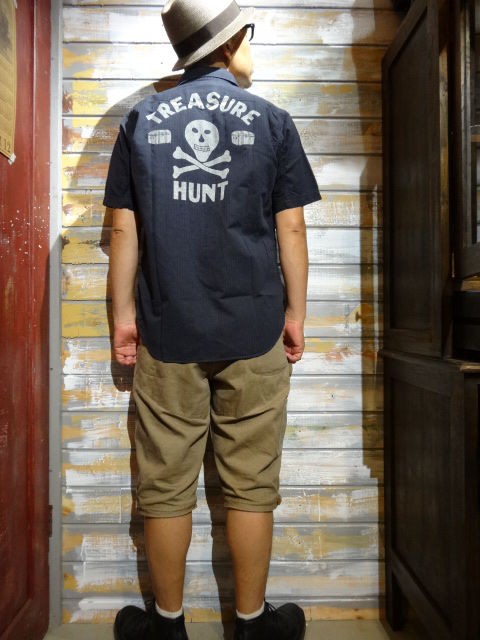 New！ FREEWHEELERS ”PIRATE TREASURE HUNT”半袖シャツ : OLD
