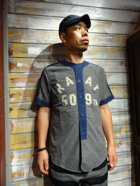 New！ FREEWHEELERS ”Roswell Army Air Field” BASEBALL SHIRTS 2色