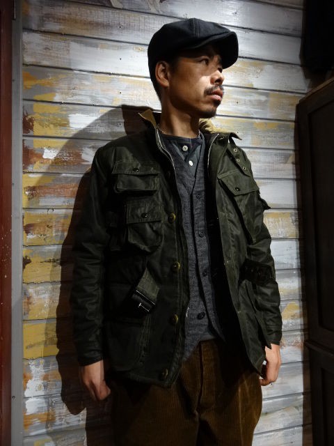 New！ FREEWHEELERS ”Black Bear” COAT : ＯＬＤ ＳＴＡＮＤ ＵＰ