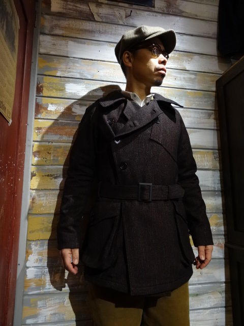 New！ FREEWHEELERS ”Lindbergh” OVERCOAT : ＯＬＤ ＳＴＡＮＤ ＵＰ