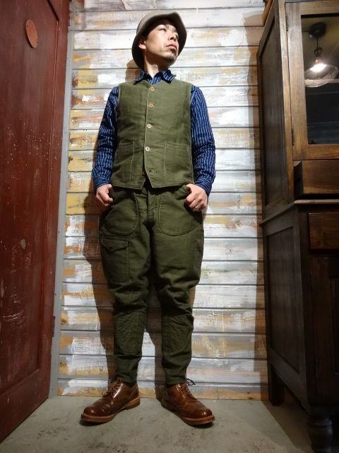 New！ FREEWHEELERS ”TIMBER CRUISER” BREECHES （Y-D OLIVE