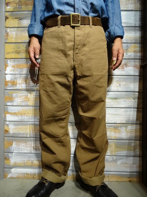 New！ FREEWHEELERS ”STEAMROLLER OVERALLS” BROWN OCHRE