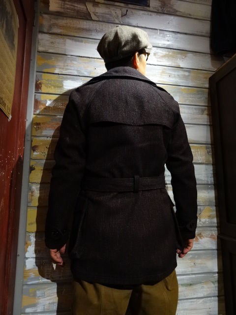 New！ FREEWHEELERS ”Lindbergh” OVERCOAT : OLD STAND UP
