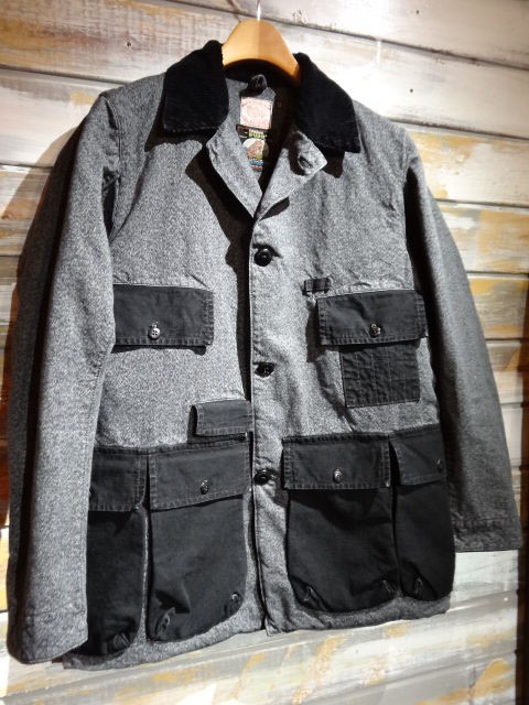 フリーホイーラーズ freeewheelers エンジニアコート フランク 38 新作 FREEWHEELERS ”Frank” BLACK TWILL