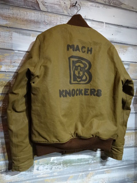 New！ FREEWHEELERS NAVY FLYING JACKET TYPE-37J1 RED BEIGE : ＯＬＤ ＳＴＡＮＤ ＵＰ  ”奮いたて！”