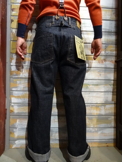 New！ TROPHY CLOTHING 1602 ”SEMI DRESS DENIM TROUSERS” : OLD